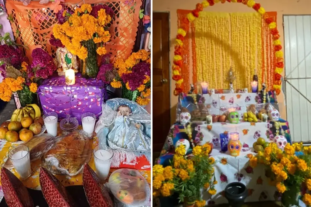 ¿Qué elementos no deben faltar en el altar de muertos?