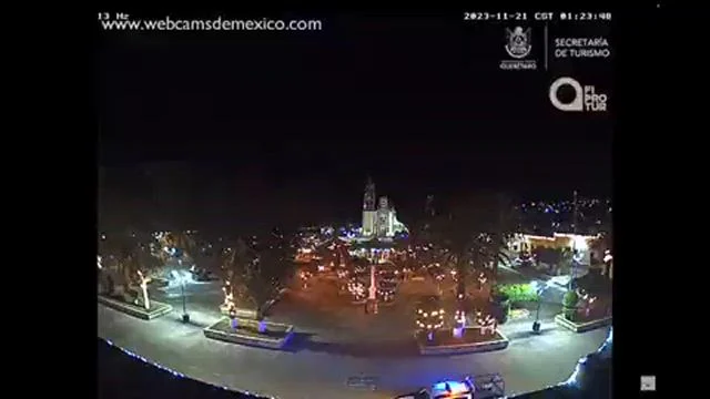 Captan un impresionante meteorito en Querétaro