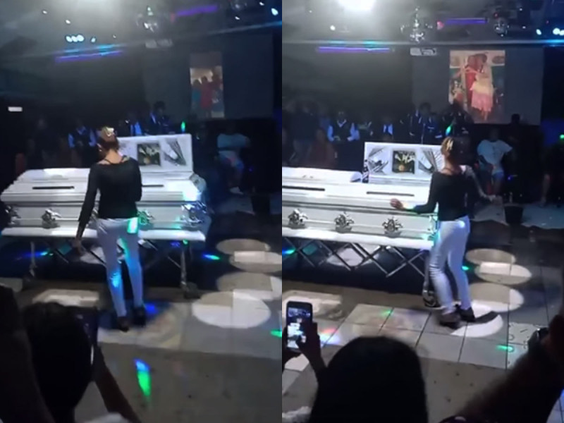 Velorio en discoteca con baile de mujer frente al cadáver se viraliza en El Salvador