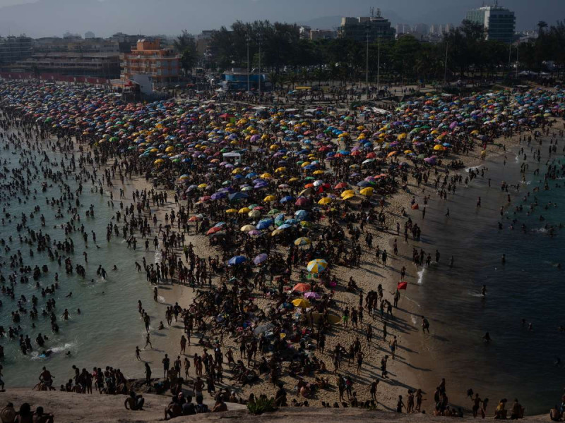 Brasil se sume en ola de calor no vista en una década; Río de Janeiro y Sao Paulo, ‘en llamas’