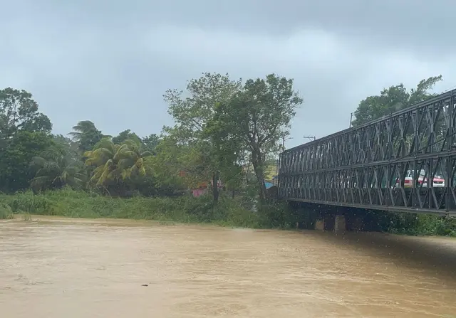 Agua Dulce en alerta: río Aguadulcita crece desmedidamente por lluvias