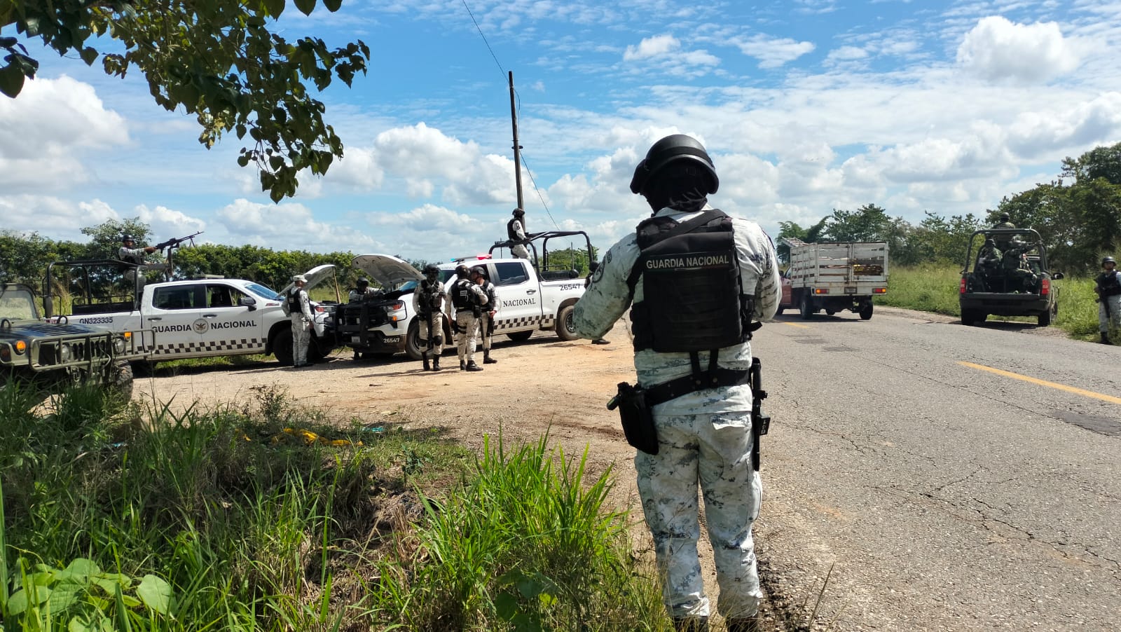 ATACAN A BALAZOS A GUARDIA NACIONAL EN LÍMITES DE OAXACA Y VERACRUZ