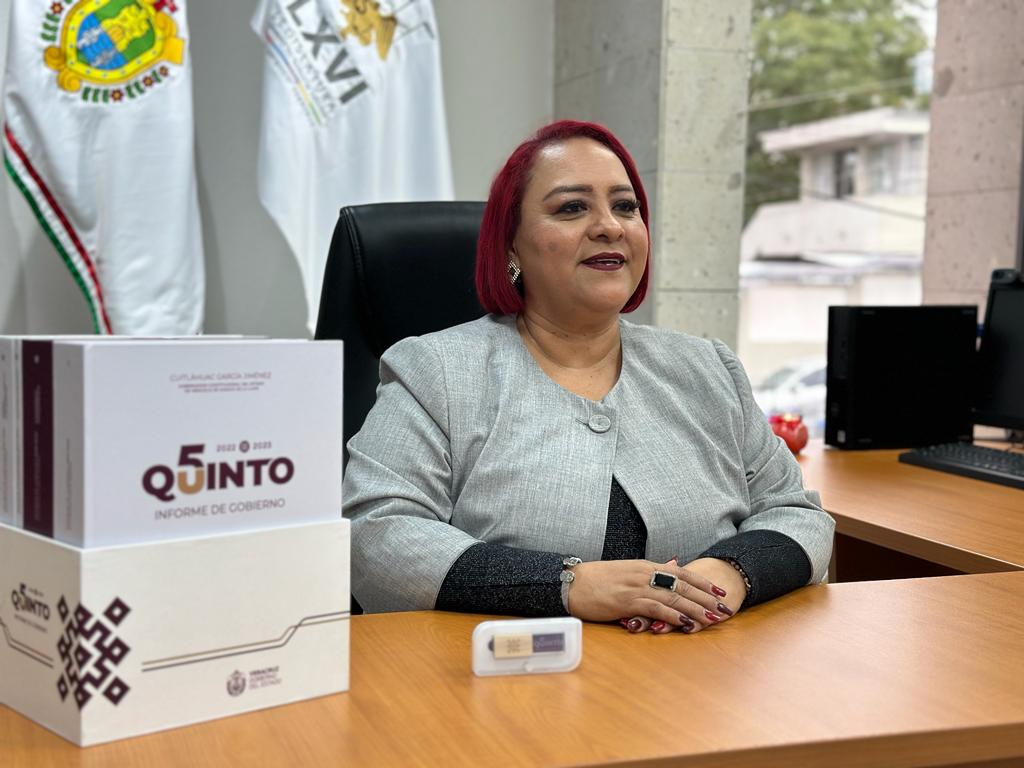 En 5 años se tiene un Veracruz con rumbo y en profunda transformación: Adriana Esther Martínez