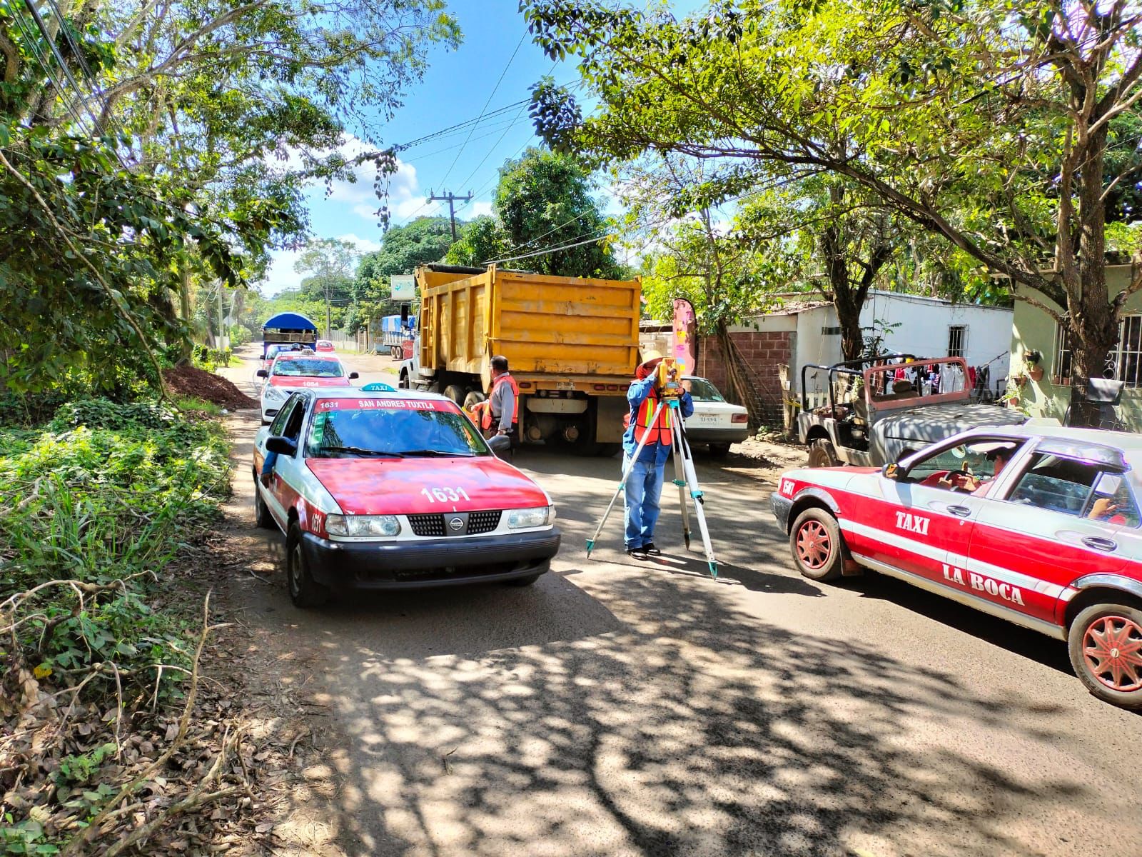 SIOP Veracruz levanta medidas para carretera Ranchoapan- Soyata en San Andrés Tuxtla