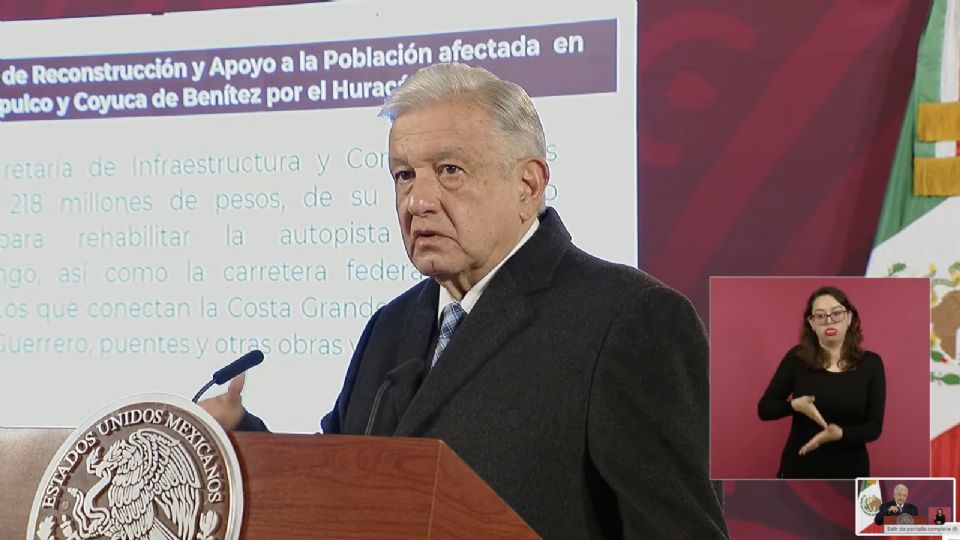 Reconstrucción en Guerrero: AMLO presenta el plan para revivir Acapulco tras el paso de «Otis»