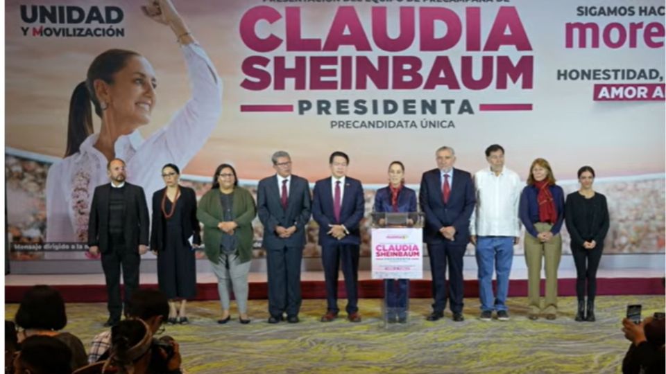 Claudia Sheinbaum presenta a su equipo de precampaña: ¿quiénes lo integran?