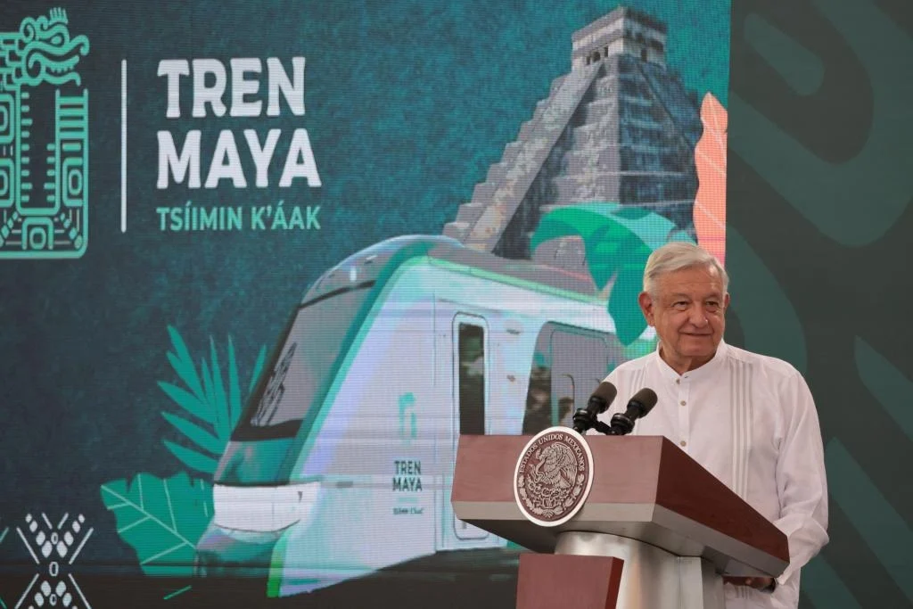 Tren Maya: AMLO promete que el precio de los boletos será menor que el de un autobús