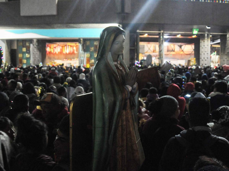 Más de 5 millones de peregrinos han visitado a la Virgen de Guadalupe en CDMX