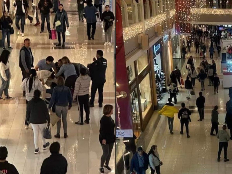 Se gasta el aguinaldo con la amante en Galerías Metepec; lo cacha la esposa