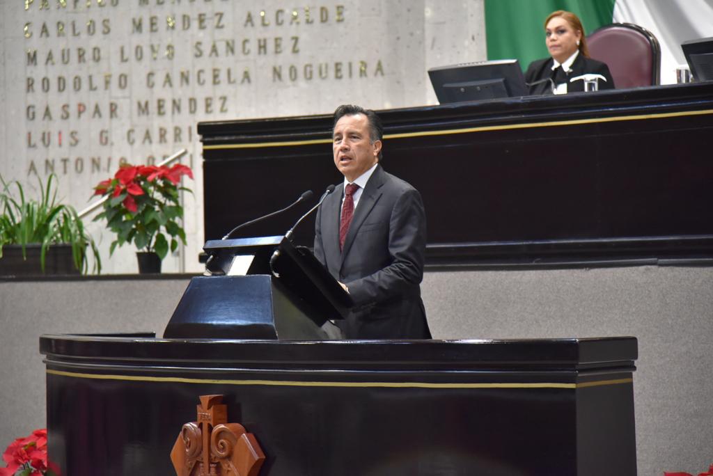 En 5 años, Cuitláhuac García le ha cumplido a Veracruz con honestidad y alto sentido social: Gómez Cazarín