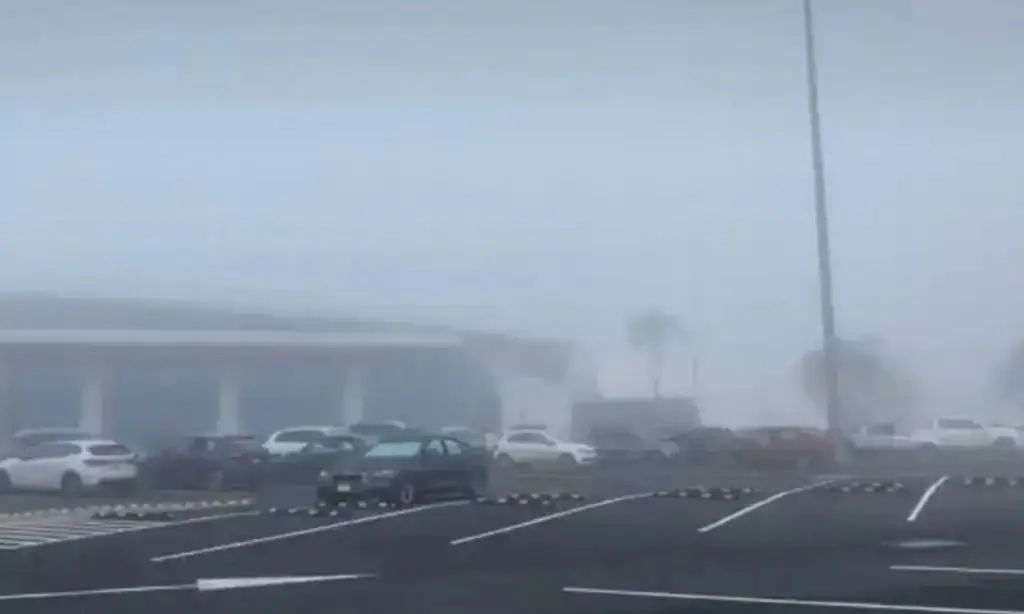 Niebla retrasa vuelos en Veracruz