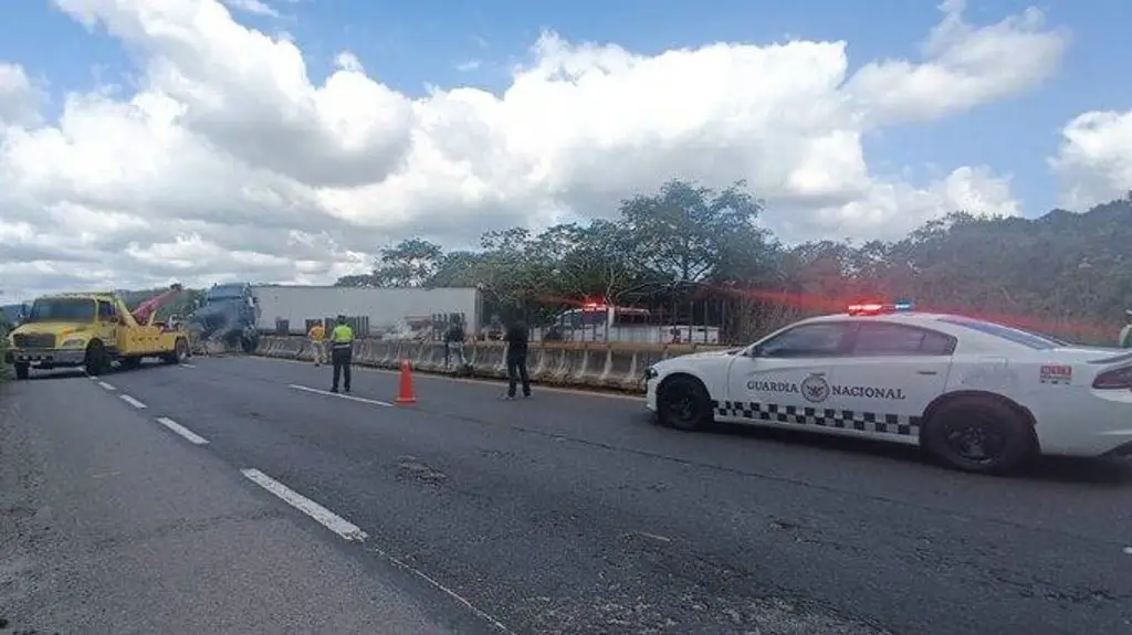 Reportan cierre por accidente en esta autopista de Veracruz