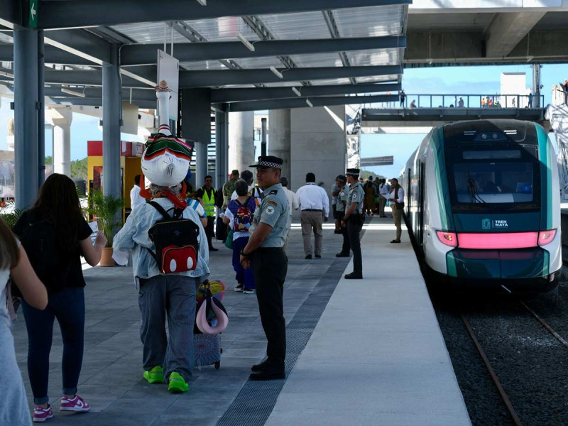 Tren Maya ha trasladado a 15 mil 579 pasajeros en fase de preoperación