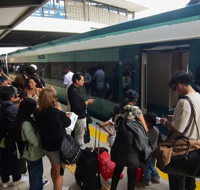 Van 37 mil 601 pasajeros trasladados en el Tren Maya en 41 días de operación