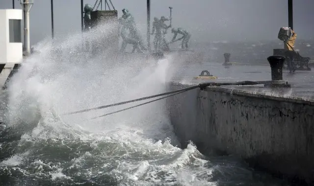 Frente Frío 25: este martes se prevén vientos de 100 km/hr en Veracruz