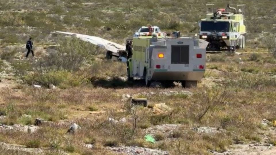 Avioneta se desploma en Ramos Arizpe; hay cuatro muertos