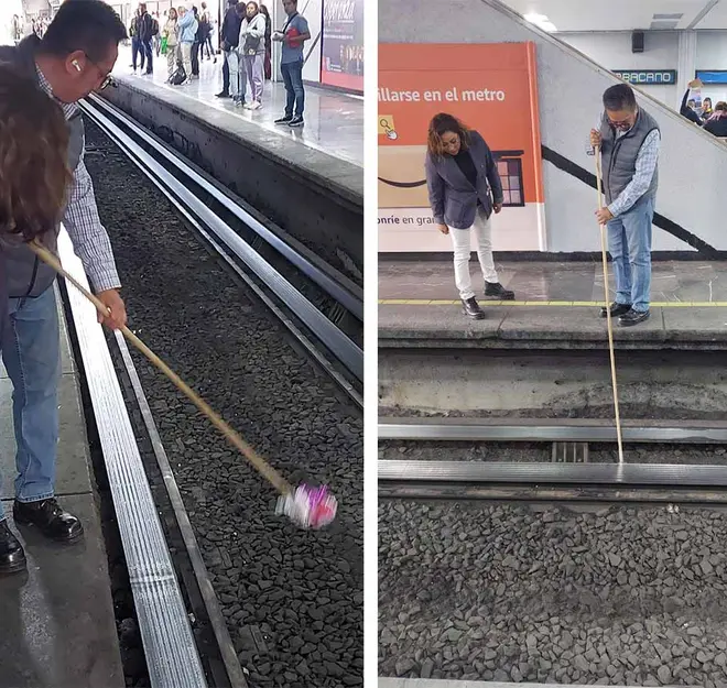 En el Día del Amor y Amistad; un globo detiene el servicio del Metro CDMX