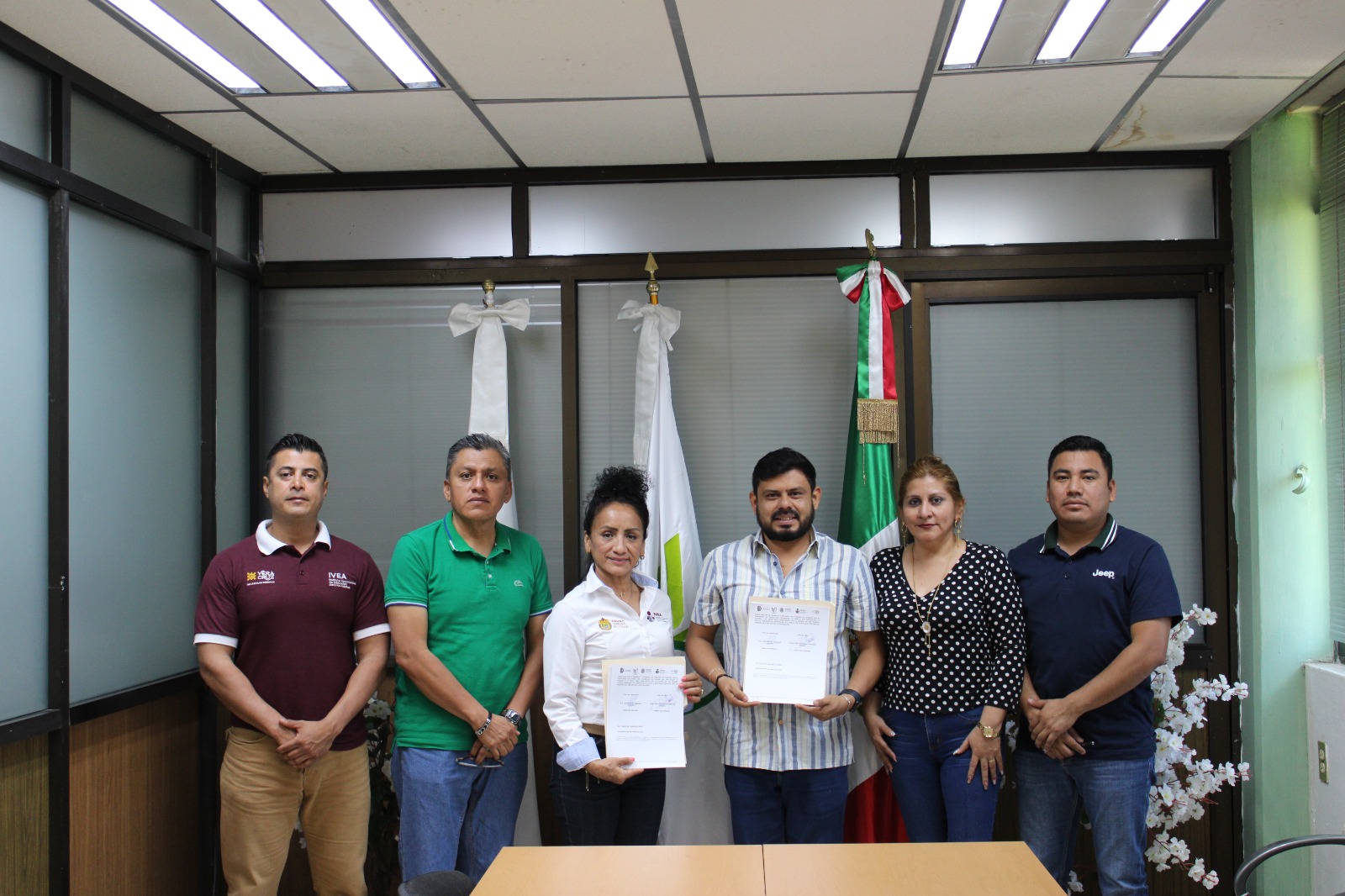 FIRMA CONVENIOS ITS DE SAN ANDRES Y EL IVEA.