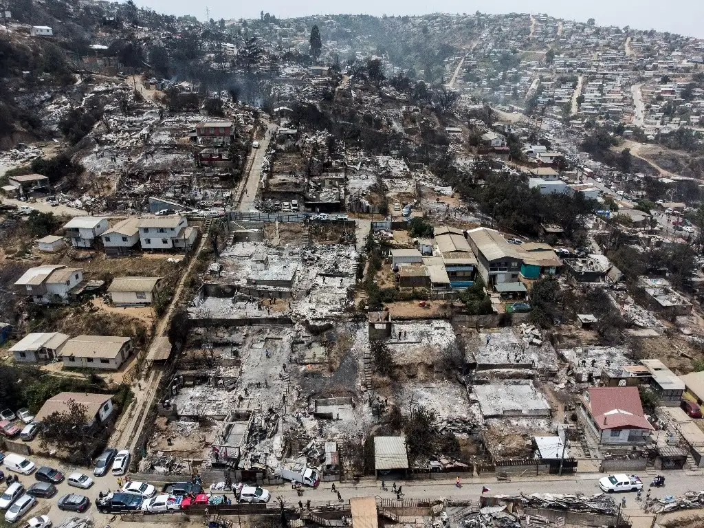 Chile: van 112 muertes por los incendios forestales