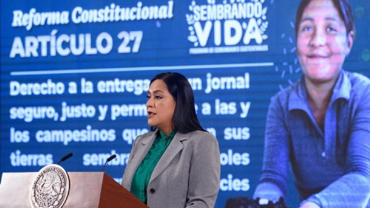 «Que coman los que nos dan de comer»: Ariadna Montiel detalla reforma Sembrando Vida