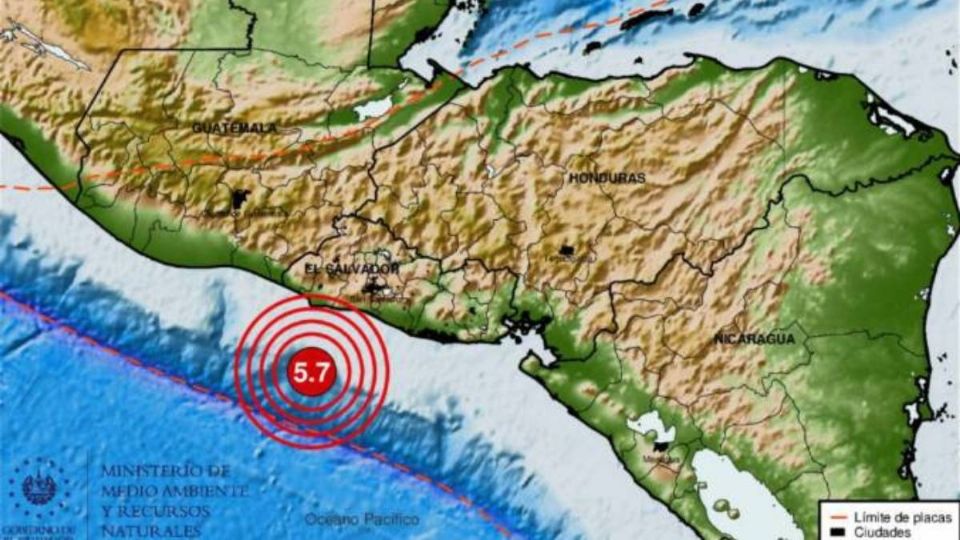 Sismo de 5.7 sacude a Chiapas y se siente hasta El Salvador