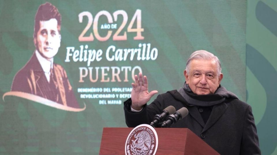 AMLO: «Voy a entregar la banda presidencial a una mujer que se llama justicia»