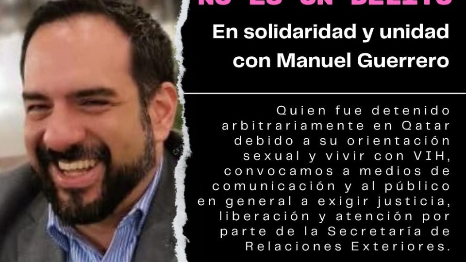 México apelará por Manuel Guerrero, detenido en Qatar por ser gay