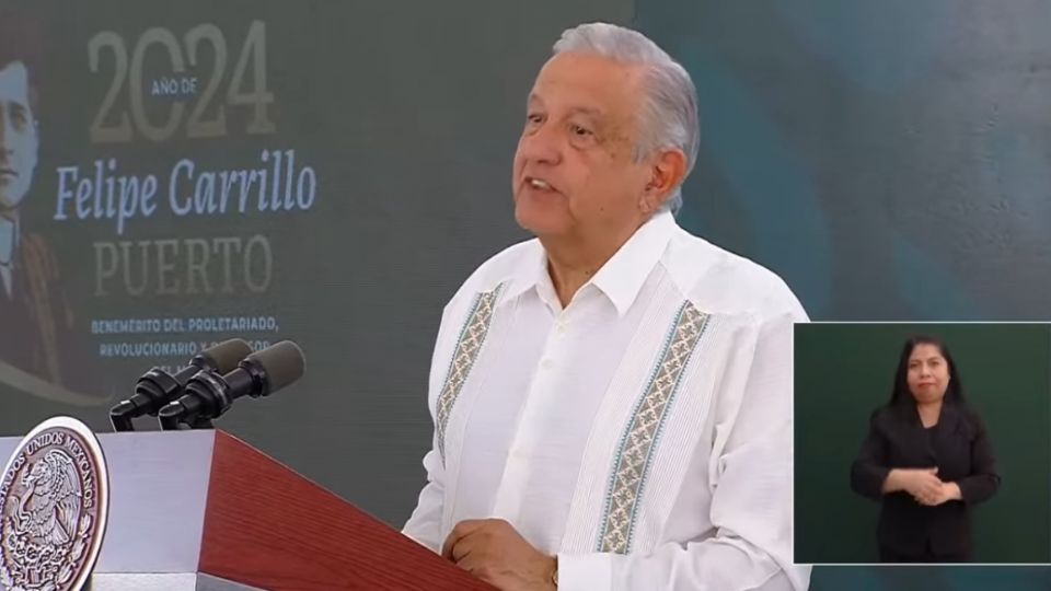 AMLO asegura que columnas del tramo 5 del Tren Maya no afectan el subsuelo