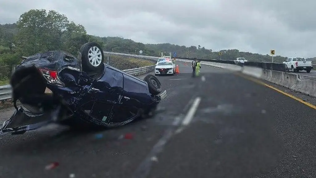 Reportan cierre por accidente en esta autopista de Veracruz