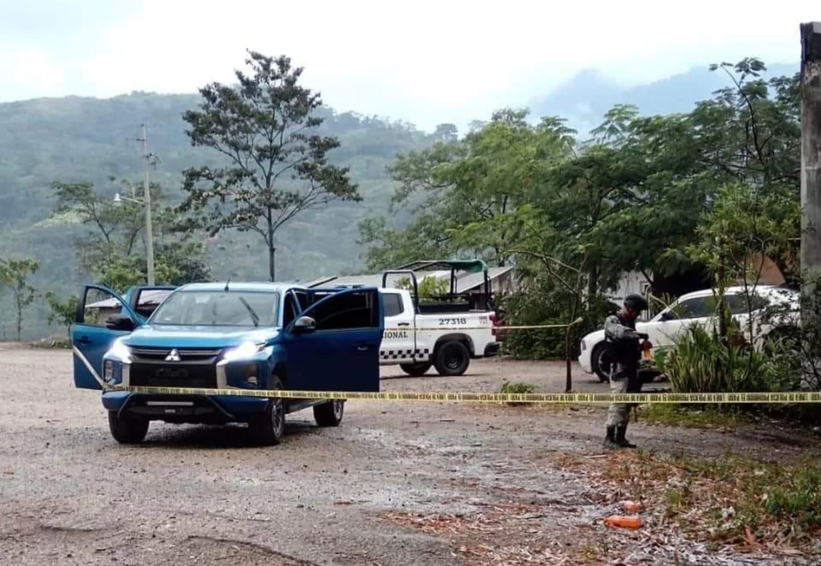 Sujetos armados emboscan a miembros de la Guardia Nacional en Chiapas; hay un muerto y dos heridos