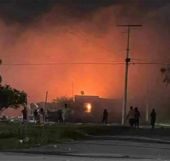 Terrible explosión cimbra casas en Tamaulipas; al menos 1 muerto y 5 heridos