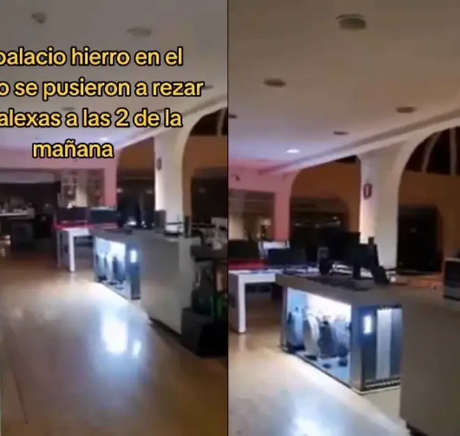 ‘Espeluznante’ Captan a dispositivos Alexa rezando a las 2 am en tienda departamental