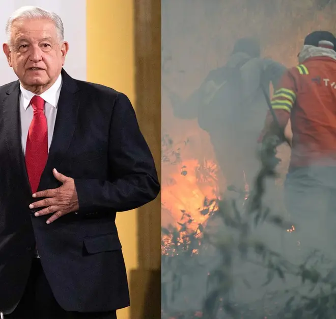 Hay 116 incendios activos en el país; López Obrador confirma 4 muertos