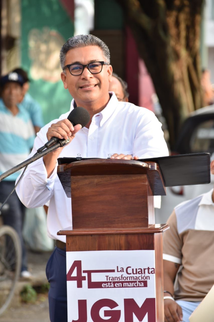 Alcalde de Cabada acude a la inauguración de la casa de enlace de la 4T