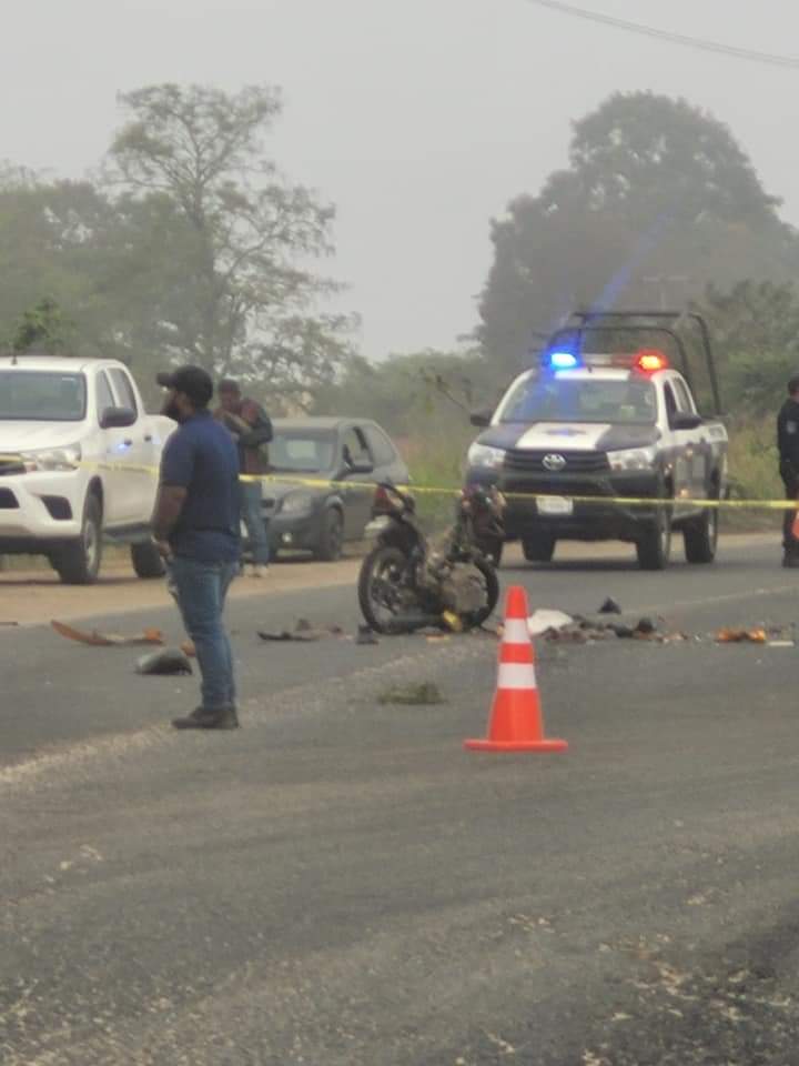 Otro muerto en accidente de motocicleta