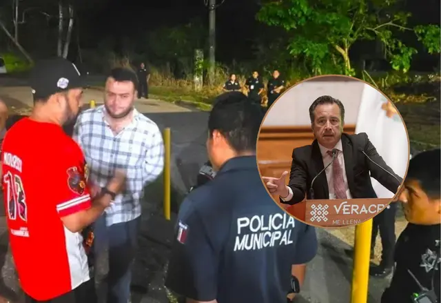 Cuitláhuac niega intimidación de policías a Ponciano Vázquez Parissi