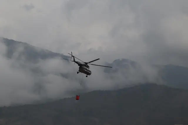 Lluvias ayudan a liquidar gran parte de incendios en Las Altas Montañas