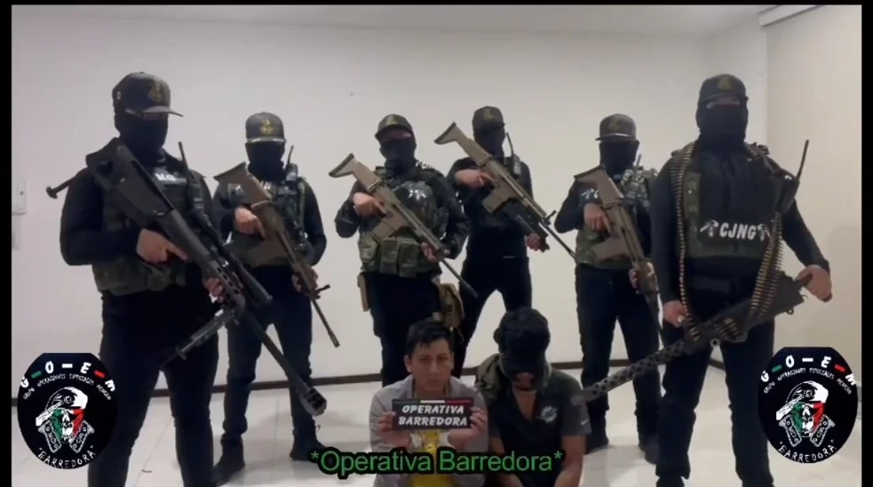 CJNG difunde video de “operación barredora Puebla” justo en el arranque de campañas