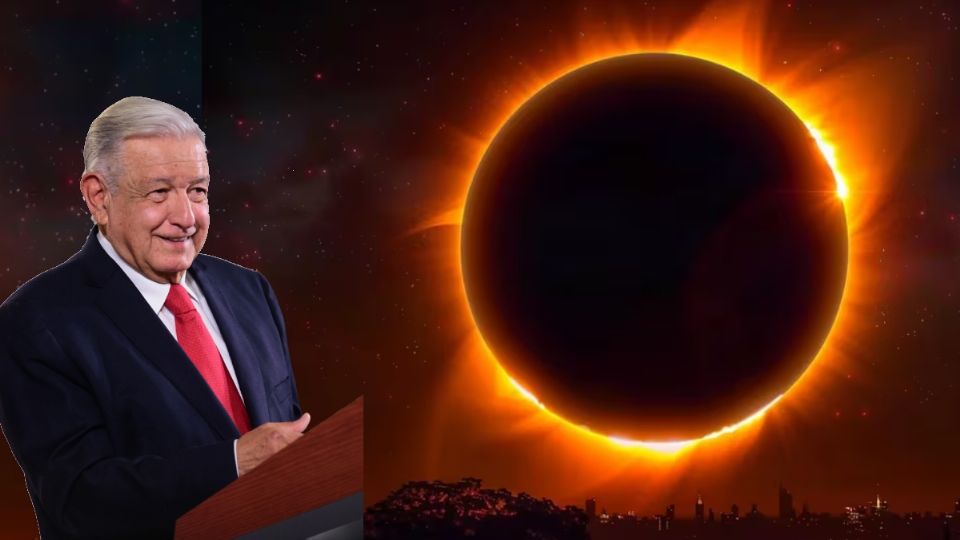 AMLO destaca que en Mañanera del 5 de abril especialistas darán información del eclipse solar