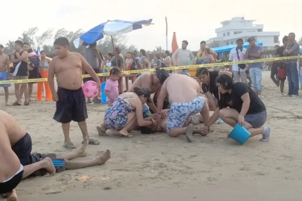 Cuatro turistas mueren en playas de Veracruz