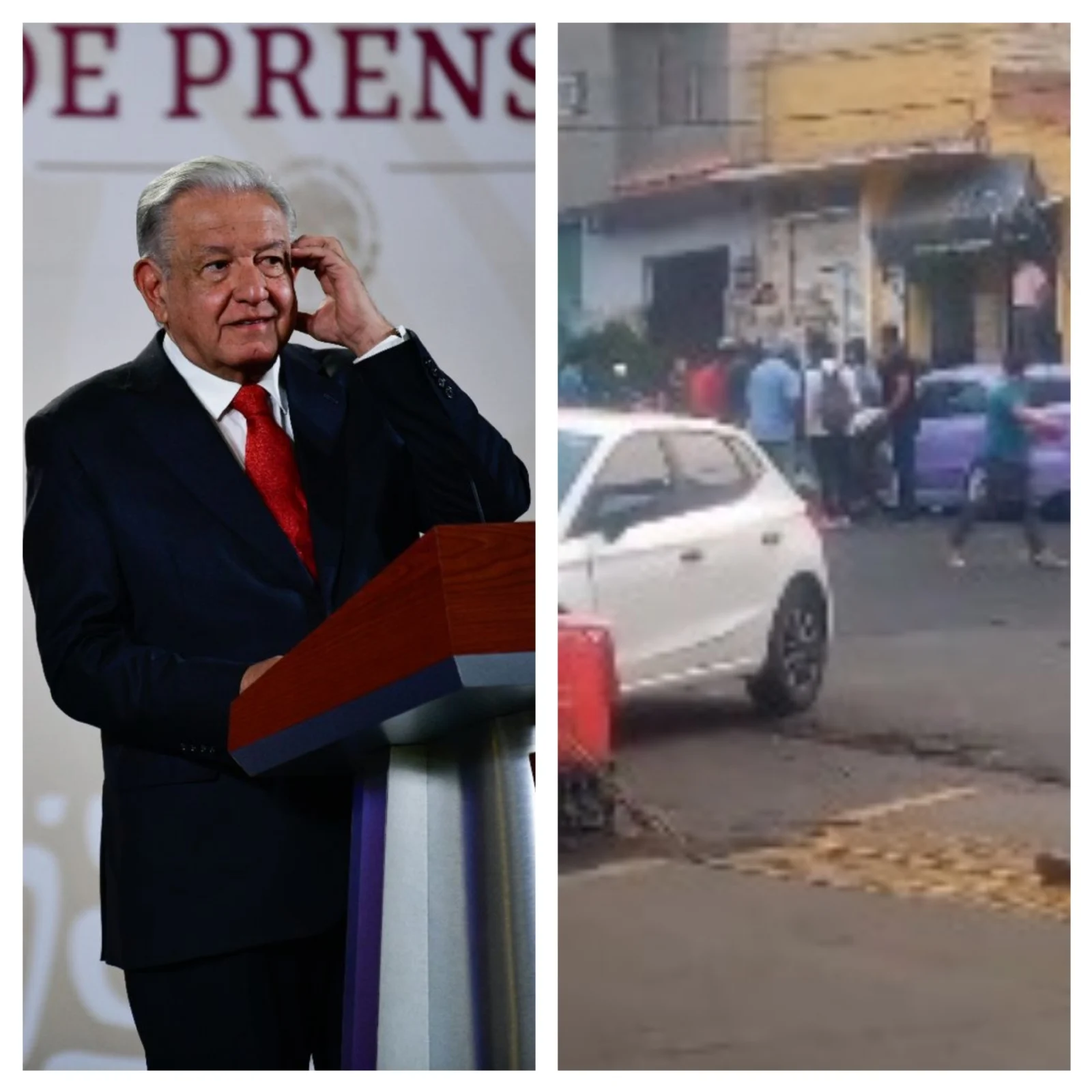 AMLO lamentó la muerte del estudiante en CCH Naucalpan; confirma que hay jóvenes detenidos