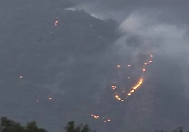 Necesitamos ayuda: crece incendio forestal en Chiconquiaco