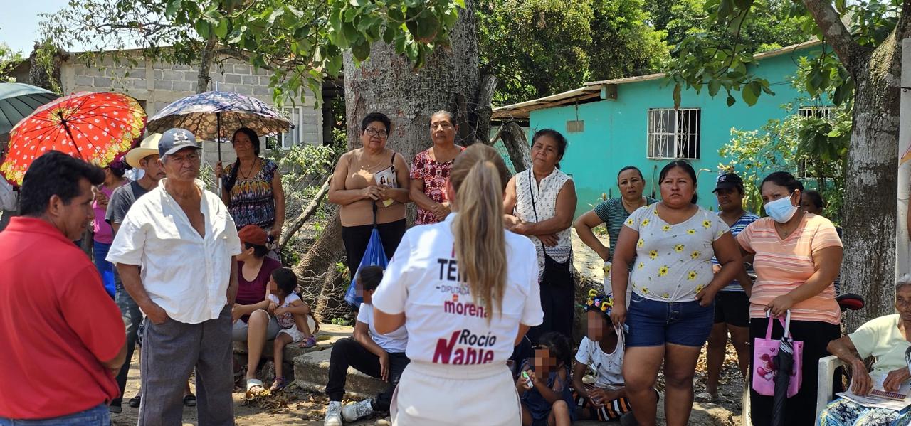 EL PUEBLO ESTÁ ENTREGADO A LA CUARTA TRANSFORMACIÓN: PAOLA TENORIO