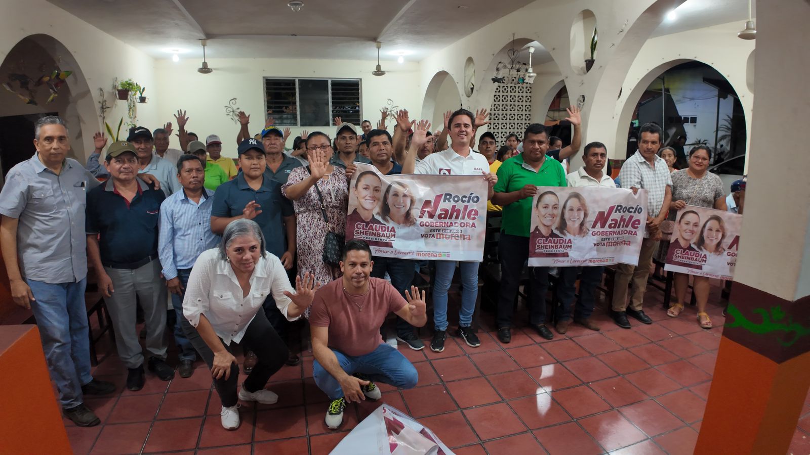 Rafa Fararoni se reunió con líderes de Catemaco para dialogar sobre las necesidades y propuestas