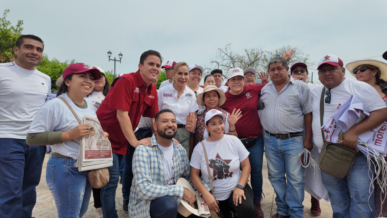 Rafa Fararoni se reunió con jóvenes, maestros y con la candidata para la diputación federal