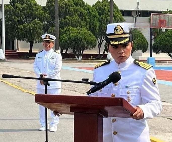 Yearim Hernández, la primera mujer en comandar un buque tanque de Pemex es veracruzana