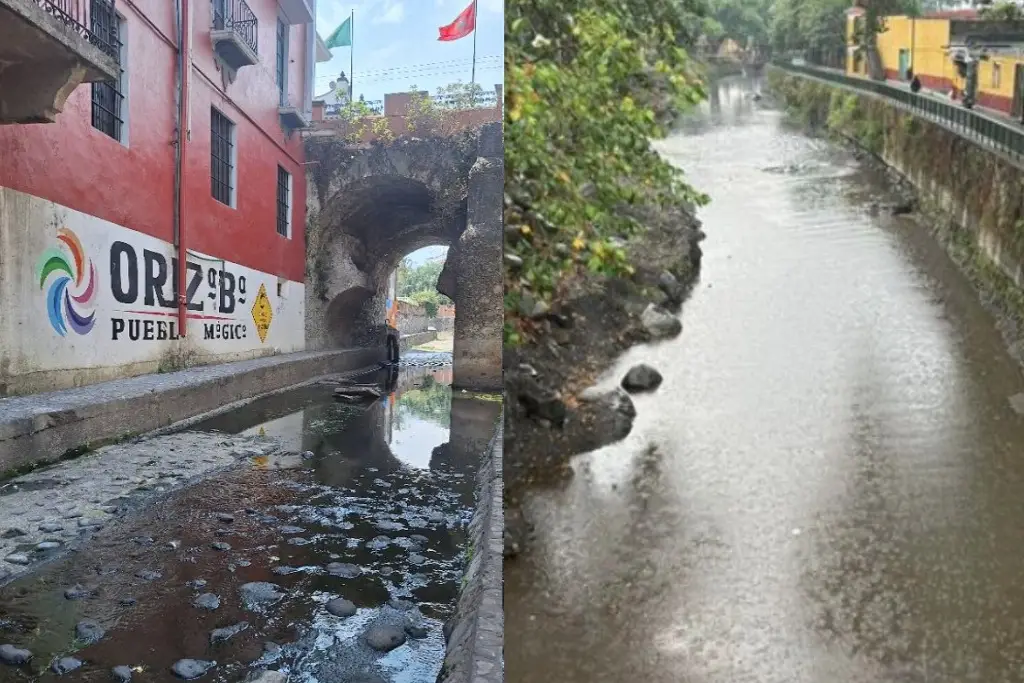 Río Orizaba retoma su cauce luego de las lluvias