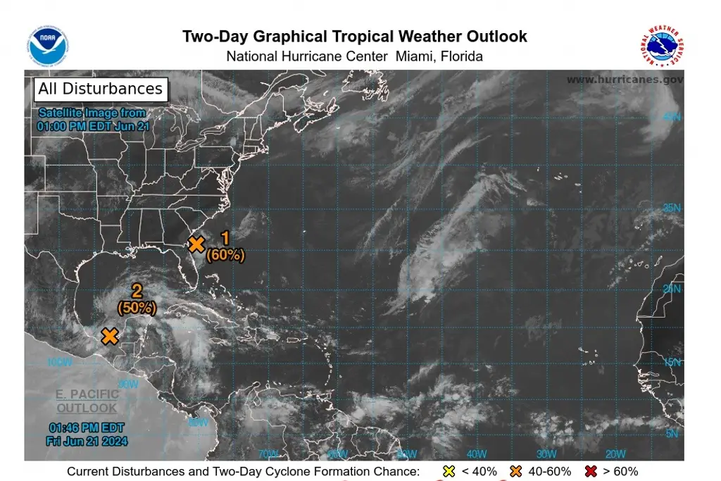 Posible ciclón tropical podría impactar esta zona de Veracruz; ¿Cuándo y a qué hora?