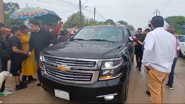 Claudia Sheinbaum y AMLO viajan en el Tren del Istmo como parte de su segunda gira