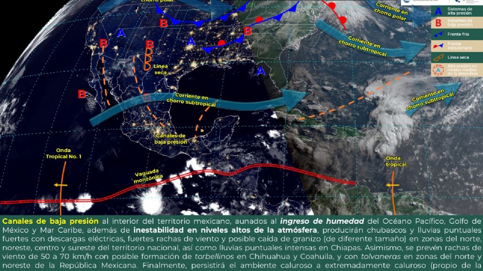 Huracán Aletta: cómo va la formación hoy, jueves 6 de junio 2024